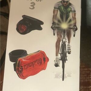 😍 3x $25 Clearance  NWT Ultimate Bike Safety Light Kit